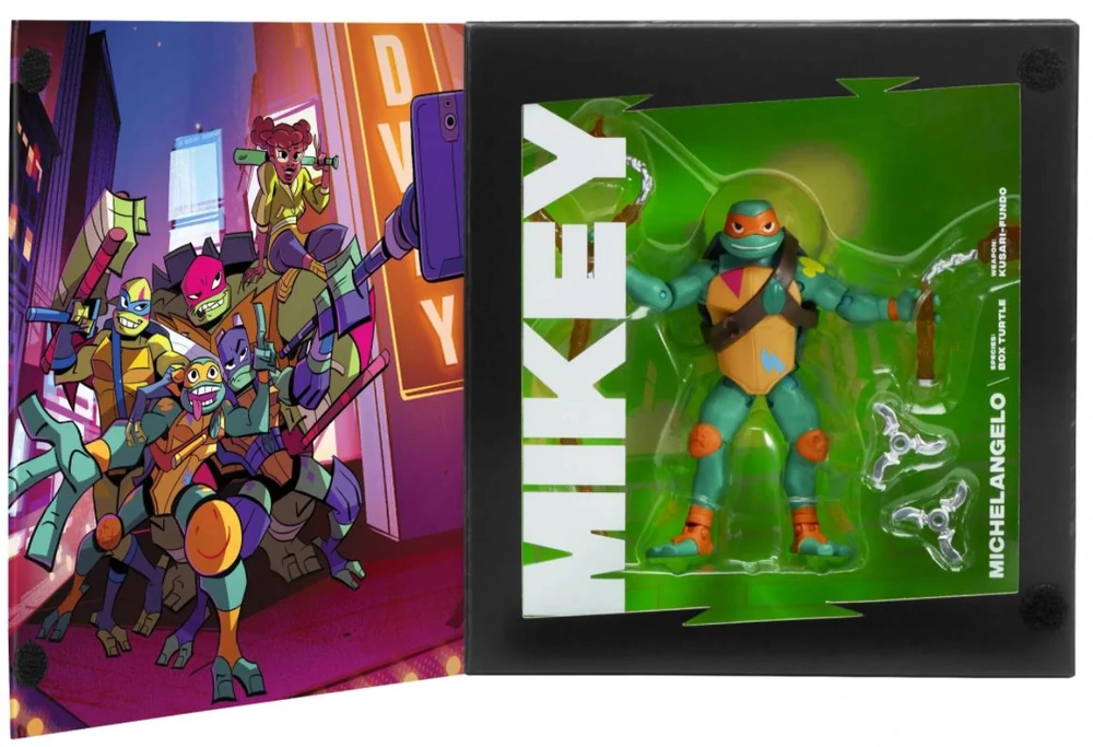 2018 San Diego Comic Con Exclusive Michelangelo Rise of the TMNT Wiki Fandom