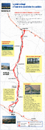 Projet envisagé de l'autoroute A65 après consultation.