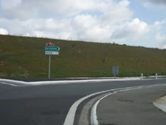 Extremité sud de la N2162 © Padawan53