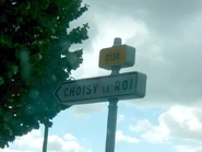 Signalisation sur la D138 (94) en direction de Choisy-le-Roi.