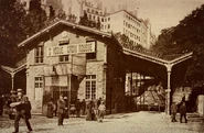 Entrée de la station Croix-Pâquet. © Bibliothèque Municipale de Lyon