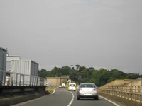 Début du barrage de la Rance