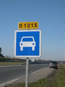 La fausse voie express d'Eysines.