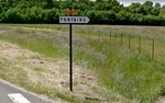 Signalisation sur la D201B (77) à Fontains