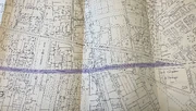 Tracé de l'ancienne D46 à Lyon (partie est) ©Archives départementales et métropolitaines du Rhône - cote 6326WM/30