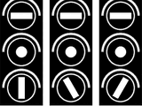 Signaux lumineux de type R17 et R18