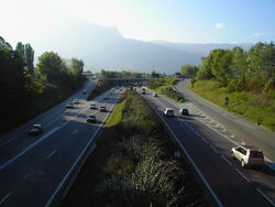 Rocade Sud Grenoble Dir.Rondeau