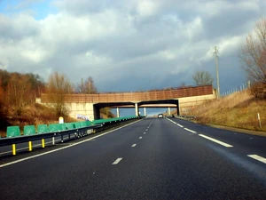 Passage à faune au niveau de Machemont.