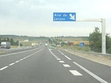 Autoroute française A75 (Aires)