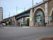La D989 à Issy-les-Moulineaux