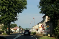 Entrée dans la Ferrière-en-Parthenay.