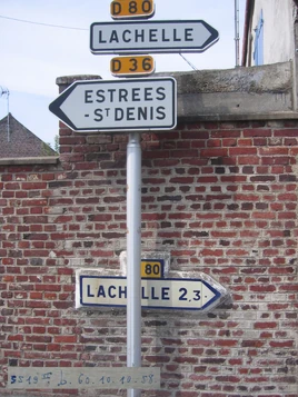 Plaque direction 60D080 - Rémy(bis)