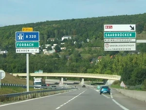 RN61 - Sortie de Kleinblittersdorf