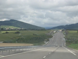 La D461 près de Flangebouche