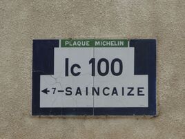 N58 Plaque IC100 MagnyCours