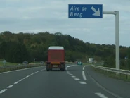 L'A4 au niveau d'Eywiller