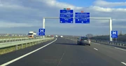L'échangeur sud de l'A355 à Duppigheim