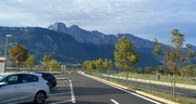 L’A51 avec vue sur le Vercors à Sinard