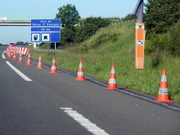 Neutralisation de la B.A.U. lors d'un chantier sur l'A4