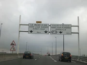 La D651 (ex-RN351) au niveau de La Madeleine en allant vers le nord © Raphaël Lemaire