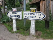 Et de deux ! Un carrefour Michelin complet à Ligsdorf !  © Lloyd_cf