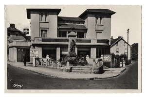 Le carrefour avec la RN73 à Pont-de-Roide dans les années 1930 (Carte Postale Ancienne)