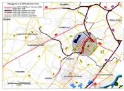 Carte de la VCSM et de ses extensions