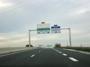 Avant l'échangeur de la RN2 direction Paris.