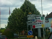 La D233 à Villiers-sur-Marne