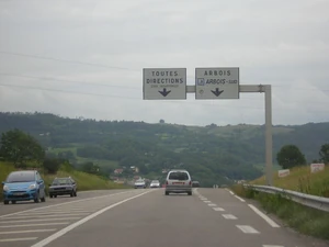 Échangeur d'Arbois Sud.