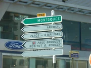 La D161 à Villejuif