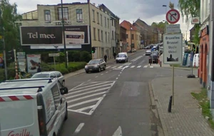 La RN5c à l'entrée d'Uccle en direction de Bruxelles - © Google Street View
