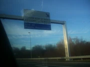 Accès à l'aire de Plessis-Picard