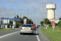 La D728 à la Chainade.