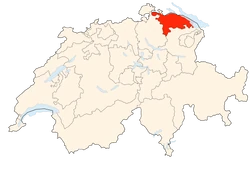 Situation Canton Thurgovie