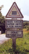 Modèle Michelin avec panonceaux vu dans l'Oise © Gilles Picard