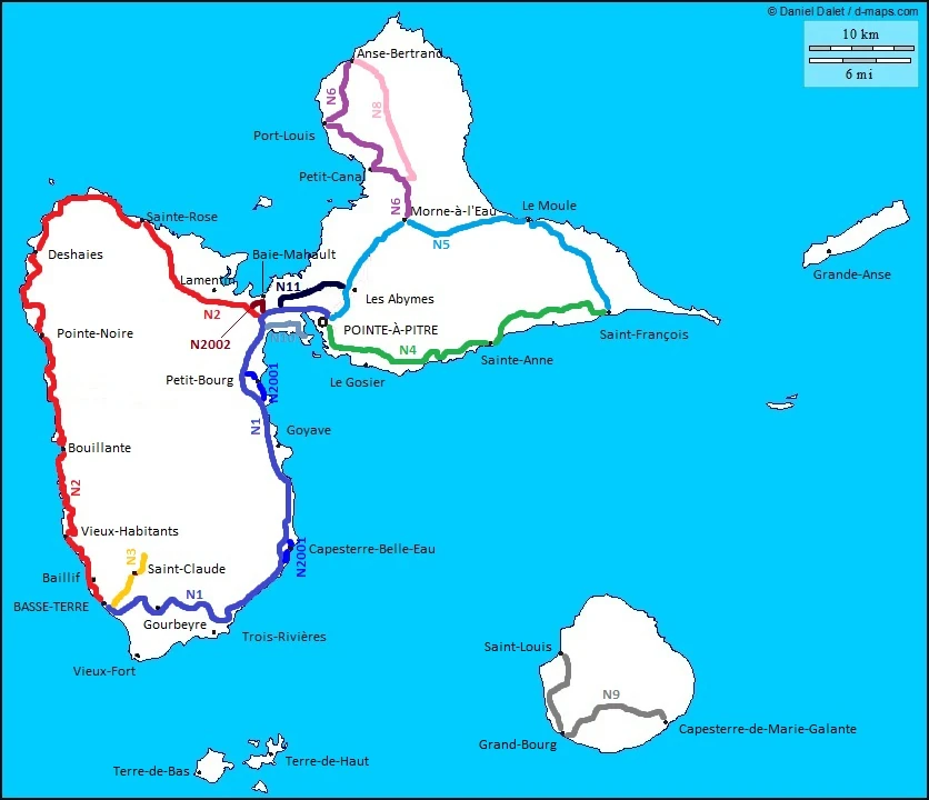 Liste Des Routes Nationales De La Guadeloupe Wikisara Fandom Liste Des Routes Nationales De La Guadeloupe Wikisara Fandom