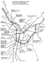 Rocade de Grenoble - Travaux 1979-1987