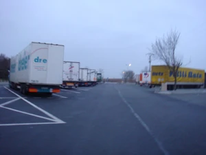 L'aire de Blois Ménars sens Sud-Nord