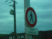 Panneau actuel avec pannoceau. © Julien vitry 94