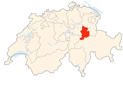 Situation Canton Glaris