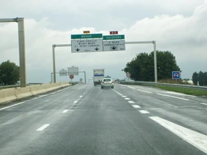 Avant l'échangeur de la RN2 direction Soissons.