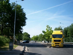 Aire de Villeron, sens Paris-Lille.