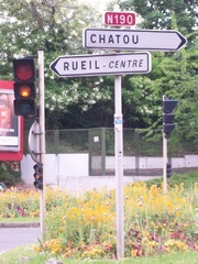 Panneaux de la RN190 "oubliés" à Rueil-Malmaison