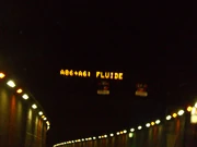 PMV dans le tunnel de Nogent.