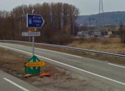 Accès à l'A4 depuis la RN404