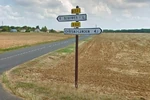 Carrefour entre les D52D et D52E (77) à Thiersanville