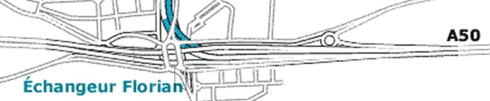 Échangeur de Florian - version 1998