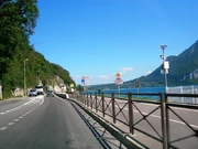 La RN508 à Sévrier