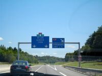 Echangeur entre l'A40 et l'A39